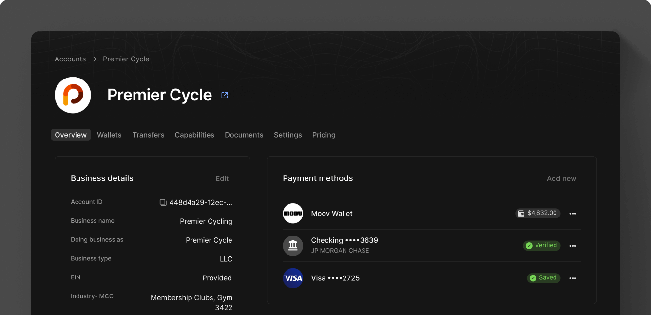 Account ID in the Dashboard
